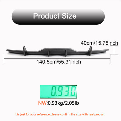 Rear Bumper Diffuser Carbon Fiber (for Plaid 2021-2024) for Tesla Model S - image 4