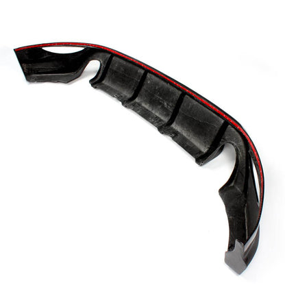 Rear Bumper Diffuser V1 (for Base/GTI HB 2012-2017, Carbon) for Volkswagen Golf 7/E-Golf 2012-2020 - image 4
