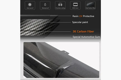 Rear Bumper Diffuser (2020-2023, Carbon) for Audi Q8 2018- - image 4