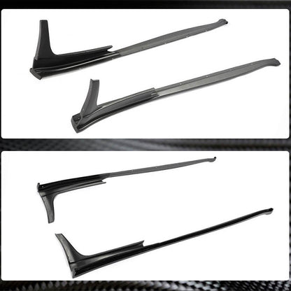 Side Skirts V2 (2016-2019, Carbon) for Porsche Boxster/Cayman 982 (718) 2016- - image 4