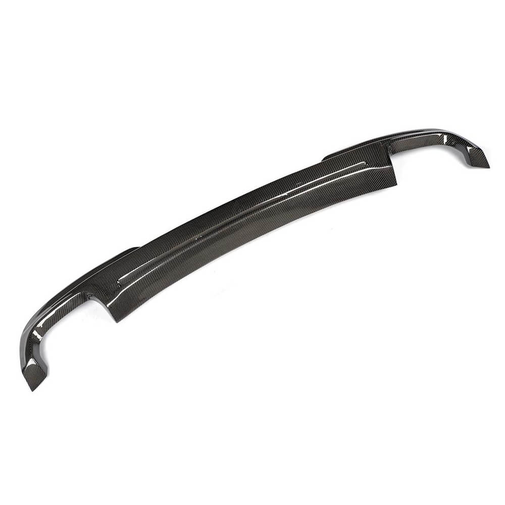 Rear Bumper Diffuser Carbon Fiber V6 (M-Sport) for BMW 5 series F-10/11/07 2010-2016 - image 4