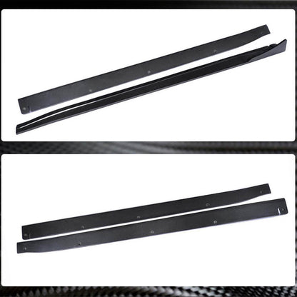 Side Skirts (for G37 SD 2009-2013, Carbon) for Infiniti G25/G35/37 (V36/CV36) 2006-2015 - image 4