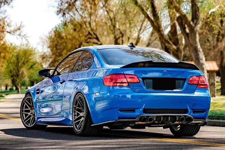 Rear Trunk Spoiler Carbon Fiber V3 (Coupe) for BMW 3 series E-90/91/92/93 2005-2011 - image 4