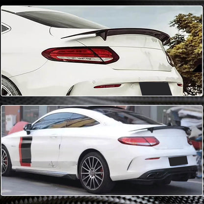 Spoiler V10 (for coupe 2015-2019, Carbon) for Mercedes C-class W205 2014-2021 - image 4