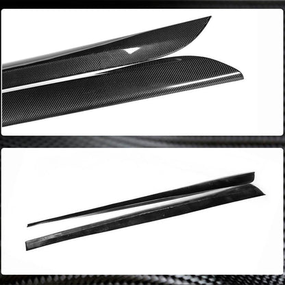 Side Skirt Extensions (for F34 M-Sport, Carbon) for BMW 3 Series F-30/31/34 2012-2019 - image 4