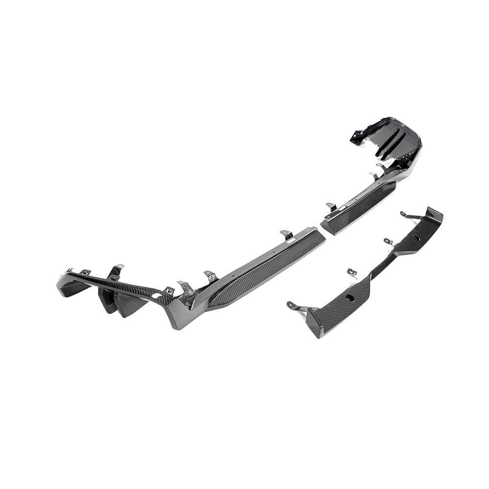 Rear Bumper Diffuser (for M-Sport, Carbon) for BMW 5/i5 Series G60/60E/61 2023- - image 4