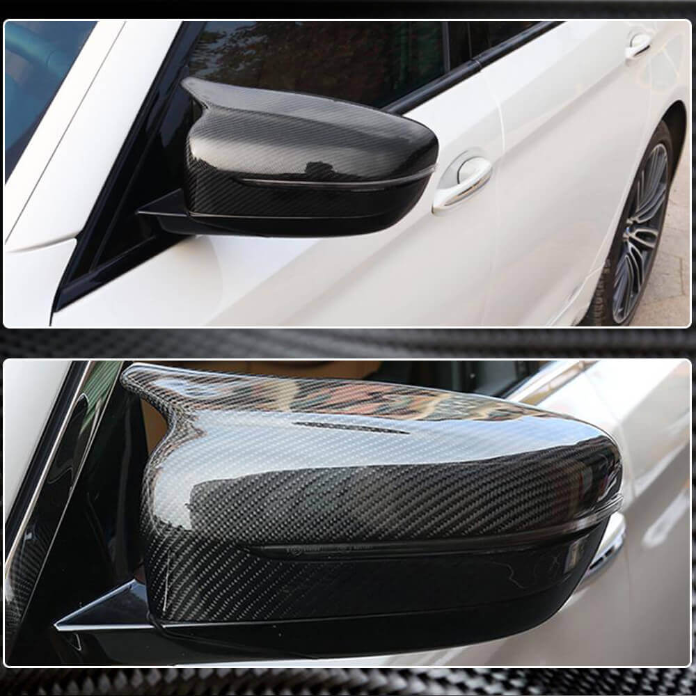 Mirror Covers LHD Pair Dry Carbon Fiber (for f90 2018-2020) for BMW 5 Series G30/31 2017-2023 - image 4