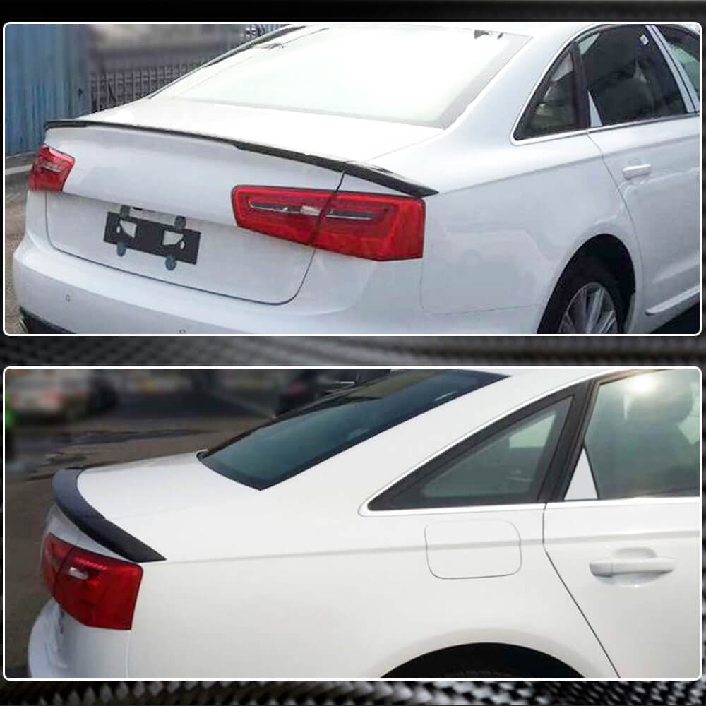 Spoiler Lip V4 (Carbon) for Audi A6 C7 2011-2017 - image 4
