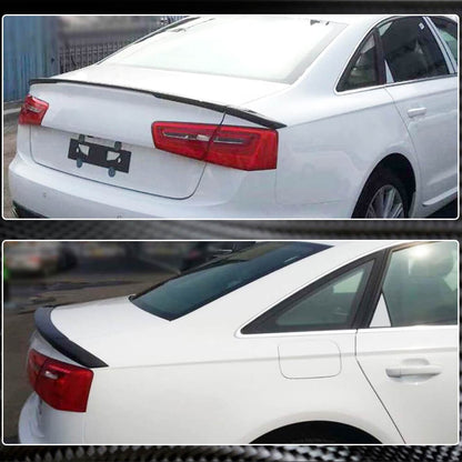 Spoiler Lip V4 (Carbon) for Audi A6 C7 2011-2017 - image 4