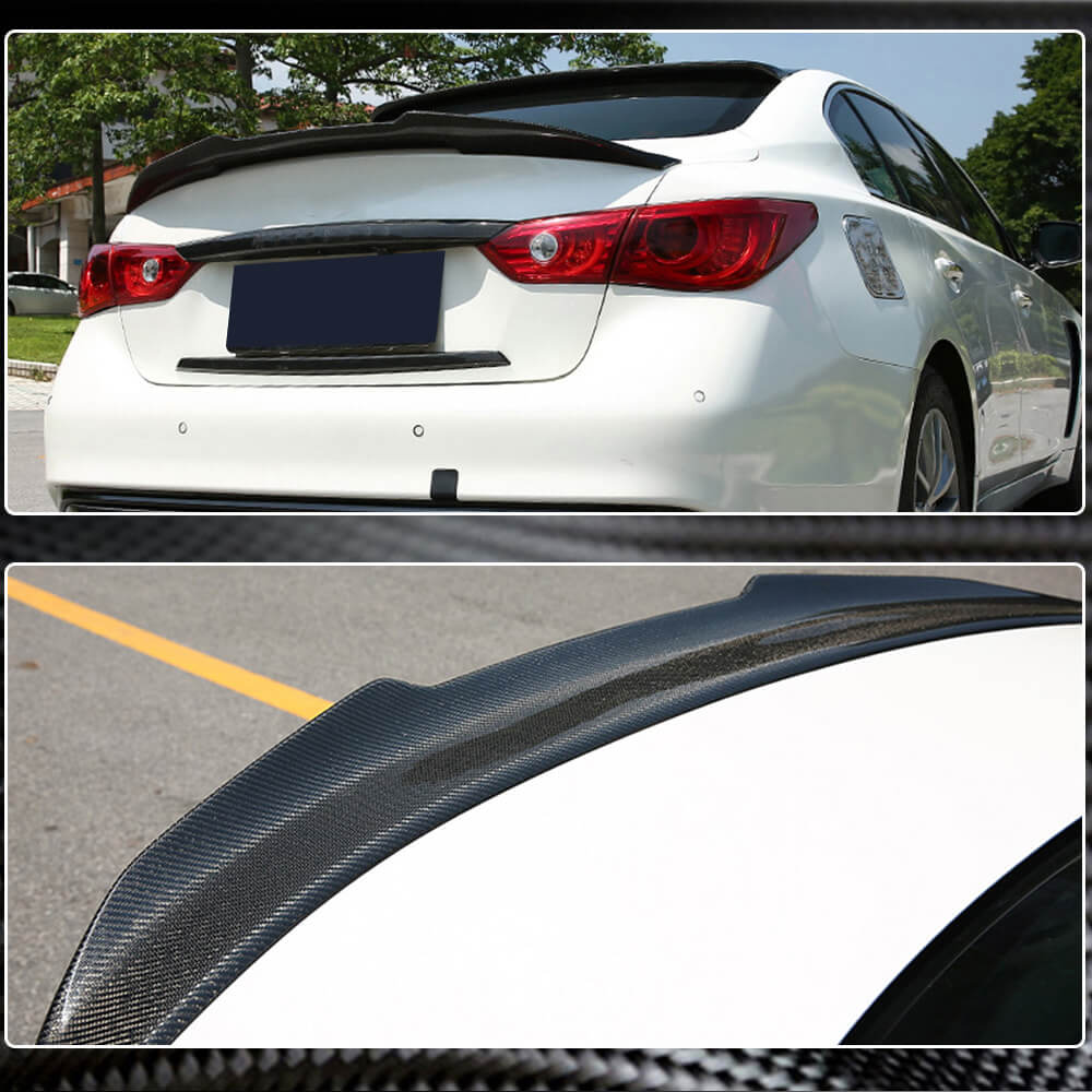 Spoiler V5 (for Q50, Carbon) for Infiniti Q50/Q60 2013-2024 - image 4