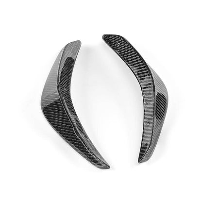 Covers on the front bumper (for CLA45 AMG SD, Carbon) for Mercedes CLA C117 2013-2019 - image 4