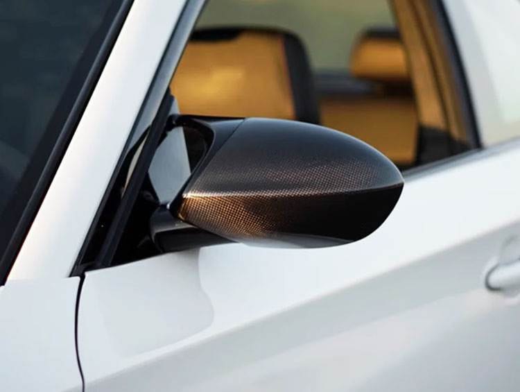 Mirror Covers V2 (for M3, Carbon) for BMW 3 Series E90/E91 2005-2011 - image 4