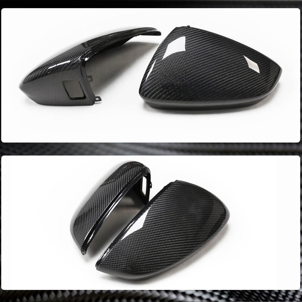 Mirror Covers (Carbon) V2 for Audi A3 2020- - image 4