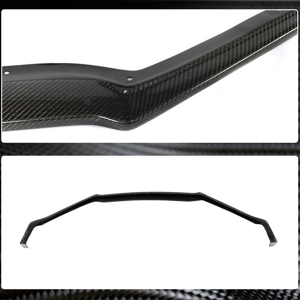 Lip V1 front bumper cover (2017-2021, Carbon) for Subaru BRZ 2012-2021 - image 4