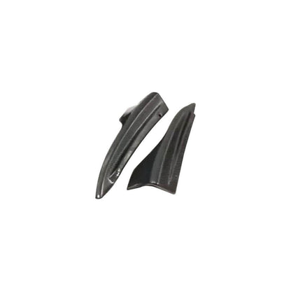 Covers on the rear bumper Flap (for F-Sport Base 2016-2020, Carbon) for Lexus IS 2013- - image 4