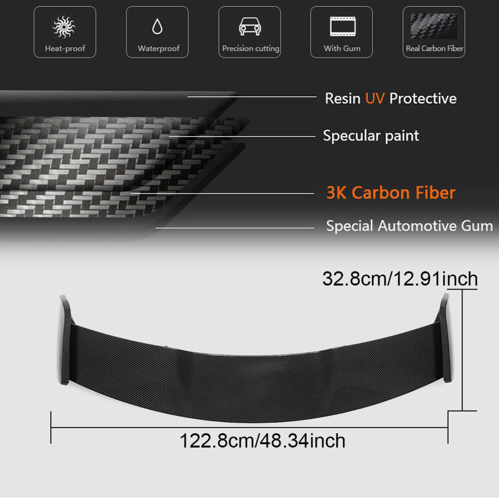 Spoiler V1 (Carbon) for Mercedes GLA H247 2020- - image 4
