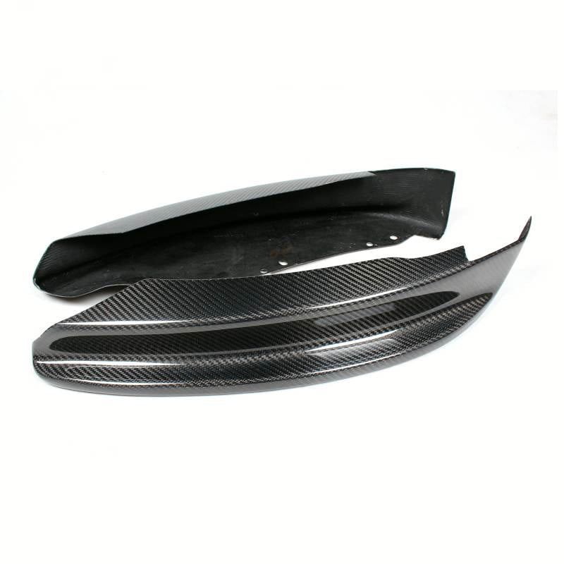 Front Bumper Flap Extensions (for E82/E88 M-Sport, Carbon) for BMW 1 Series E81/82/87/88 2004-2011 - image 4