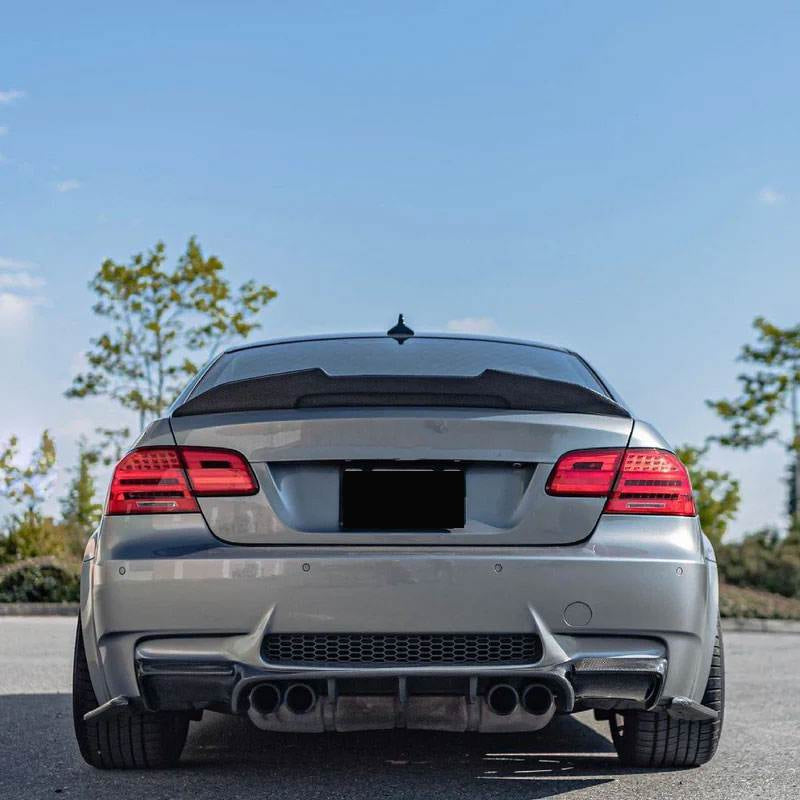 Rear Trunk Spoiler Carbon Fiber V1 (SD) for BMW 3 series E-90/91/92/93 2005-2011 - image 4