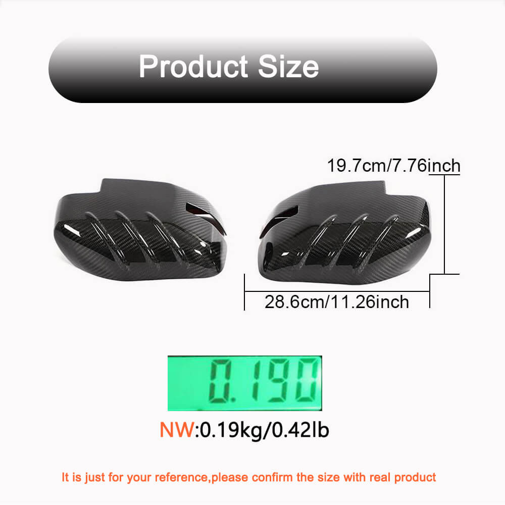 Mirror covers (Carbon) for Ford Bronco - image 4