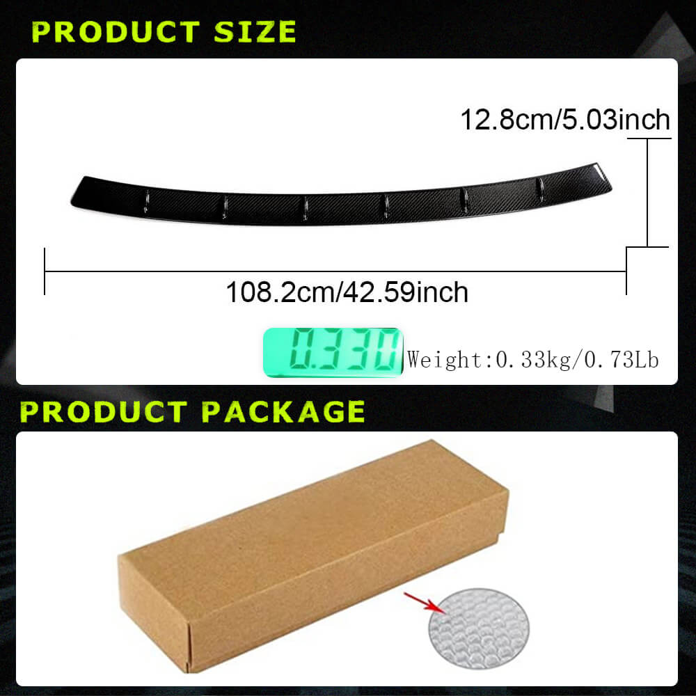 Spoiler Visor (Carbon) for Honda Civic HB 2021- - image 4