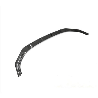 Front Bumper Lip Spoiler (for R HB 2019-2024, Carbon) for Volkswagen Golf 8 2019- - image 4