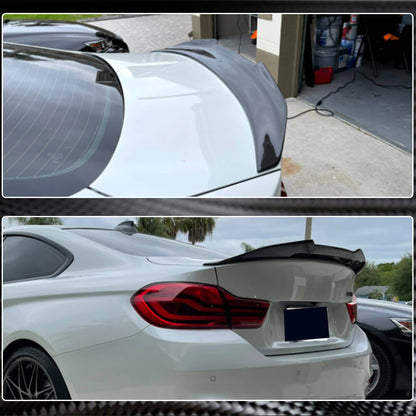 Rear Trunk Spoiler Carbon Fiber V1 (for F82) for BMW 4 series F-32 2012-2020 - image 4