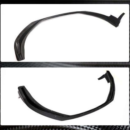 Lip V1 front bumper cover (2016-2019, carbon) for Porsche Boxster/Cayman 982 (718) 2016- - image 4