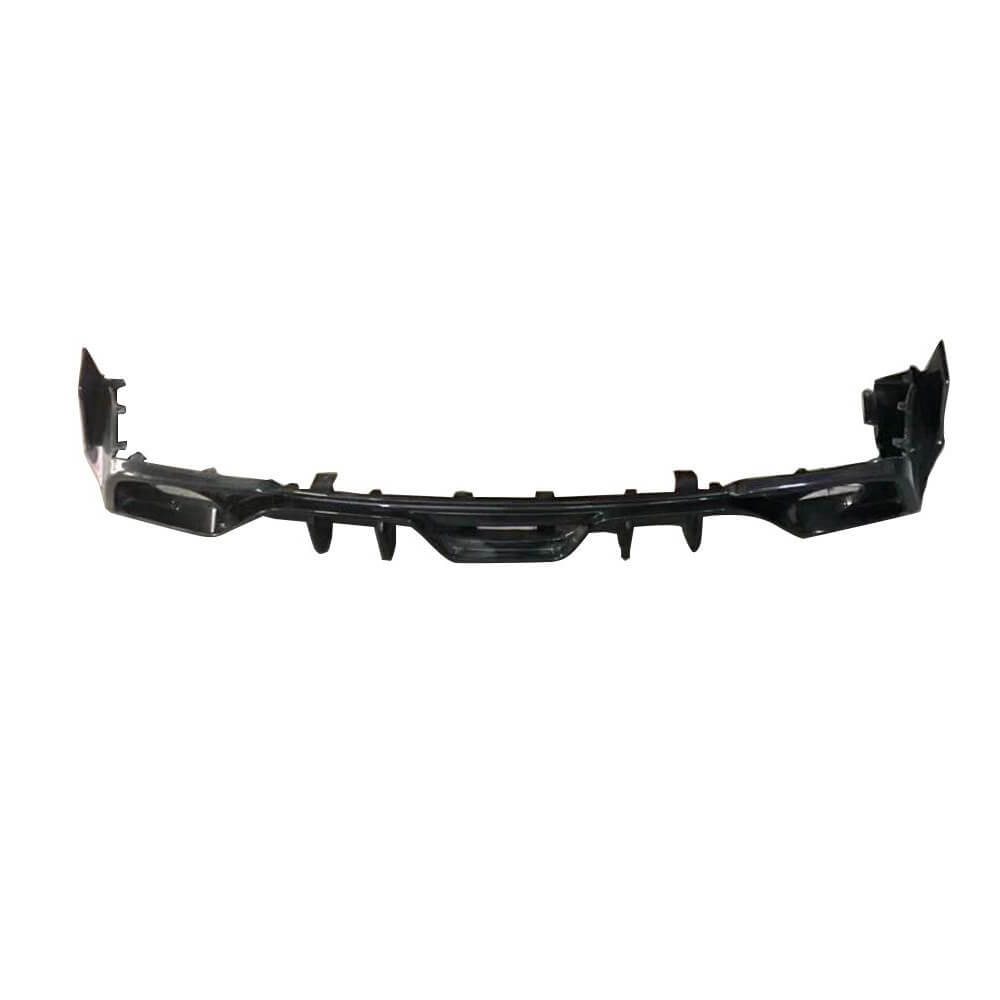 Rear Bumper Diffuser V1 (2018-2021, Carbon) for Ford Mustang 2015-2023 - image 4