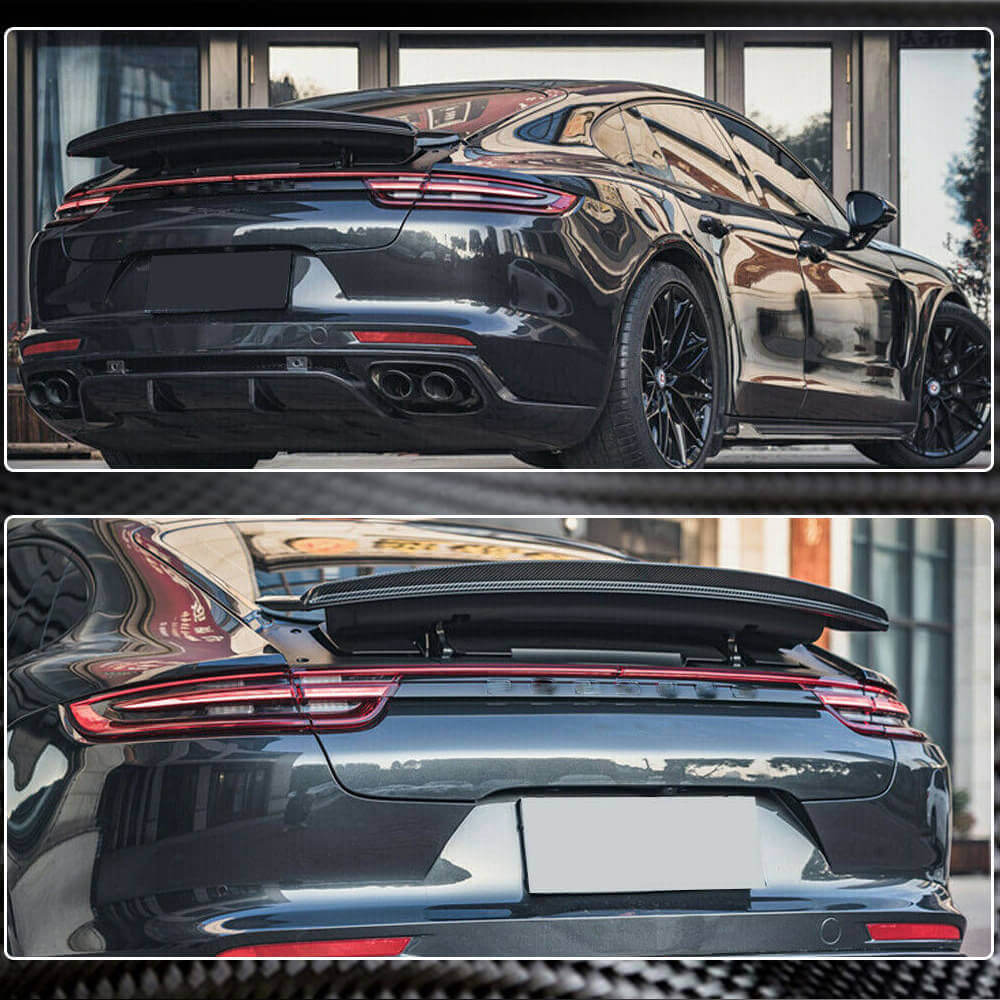Spoiler (2016-2020, Carbon) for Porsche Panamera 2016-2023 - image 4