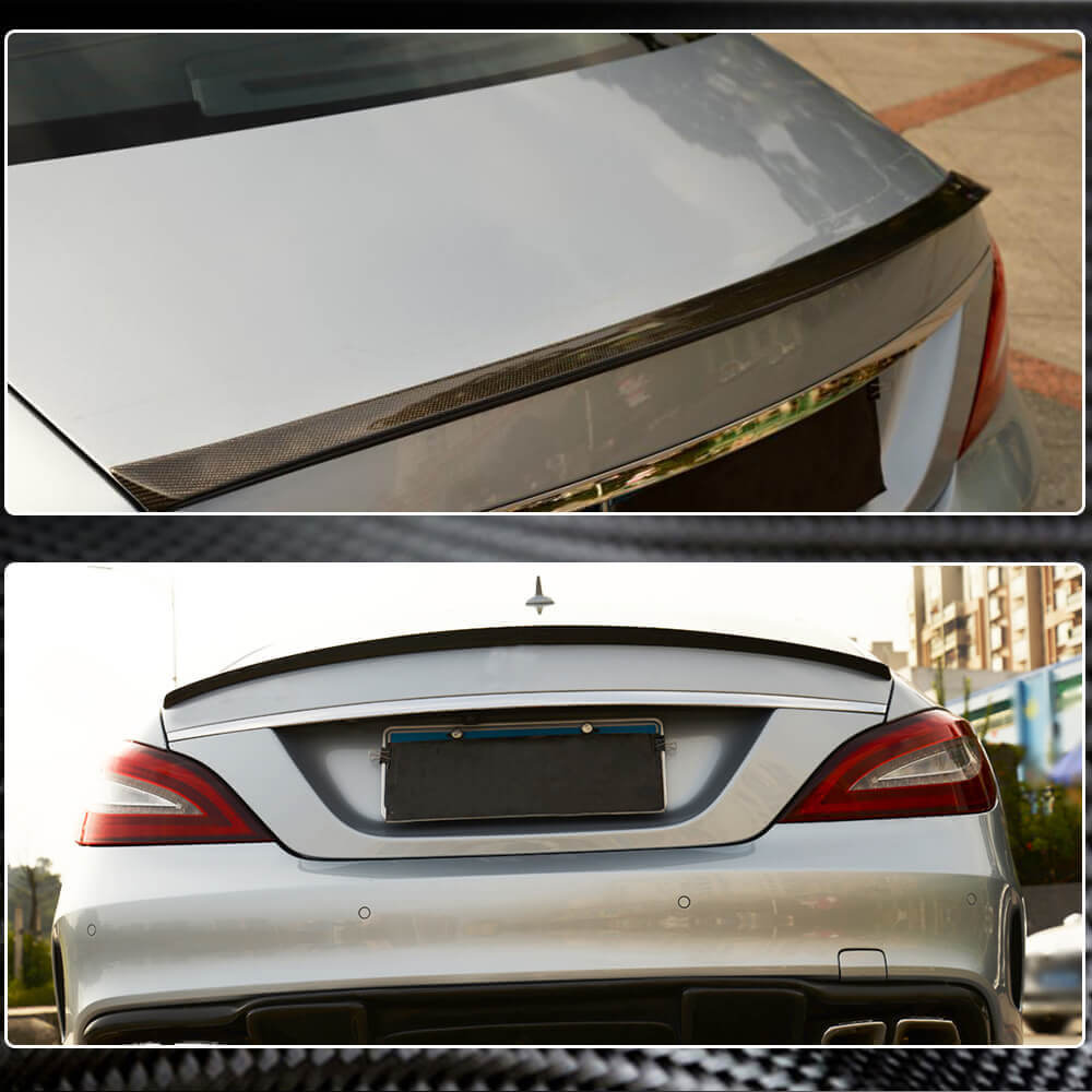Spoiler V5 (for SD, Carbon) for Mercedes CLS C218 2011-2018 - image 4