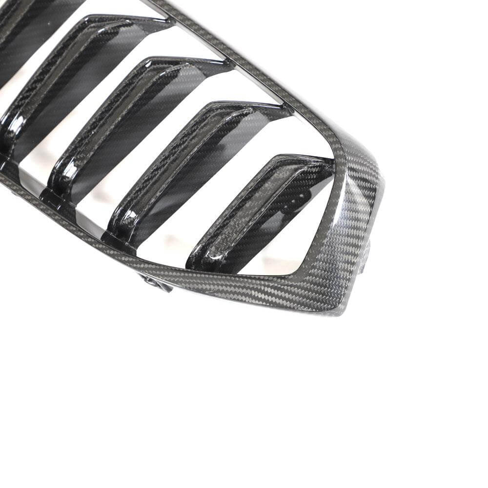 M-Look V1 Kidney Grilles (2020-2023, Carbon) for BMW 6 Series G32 2017- - image 4
