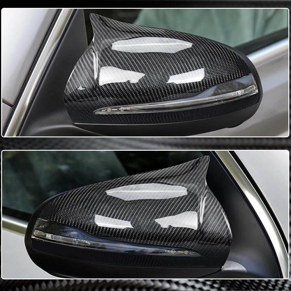 Mirror Covers V3 (Carbon) for Mercedes C-сlass W205 2014-2021 - image 4