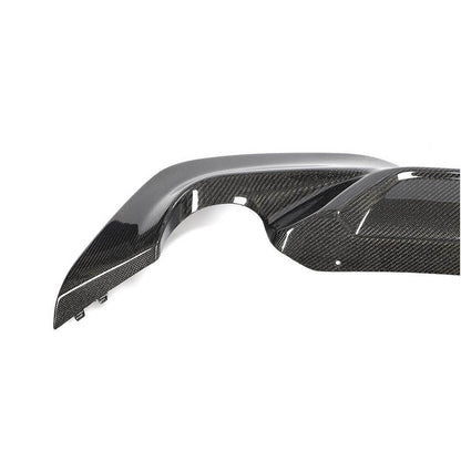 Rear Bumper Diffuser Carbon Fiber V5 (2019-2021, M-Sport) for BMW 3 series G20/21 2018- - image 4