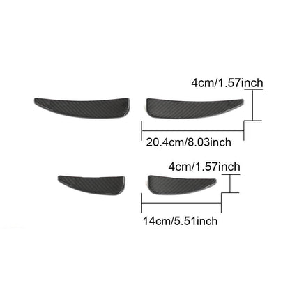 Front bumper extensions (2023+, Carbon) for Audi R8 2015- - image 4