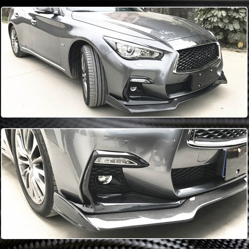 Carbon Fog Light Covers (for Q50 Sport 2018-2022) for Infiniti Q50/Q60 2013-2024 - image 4