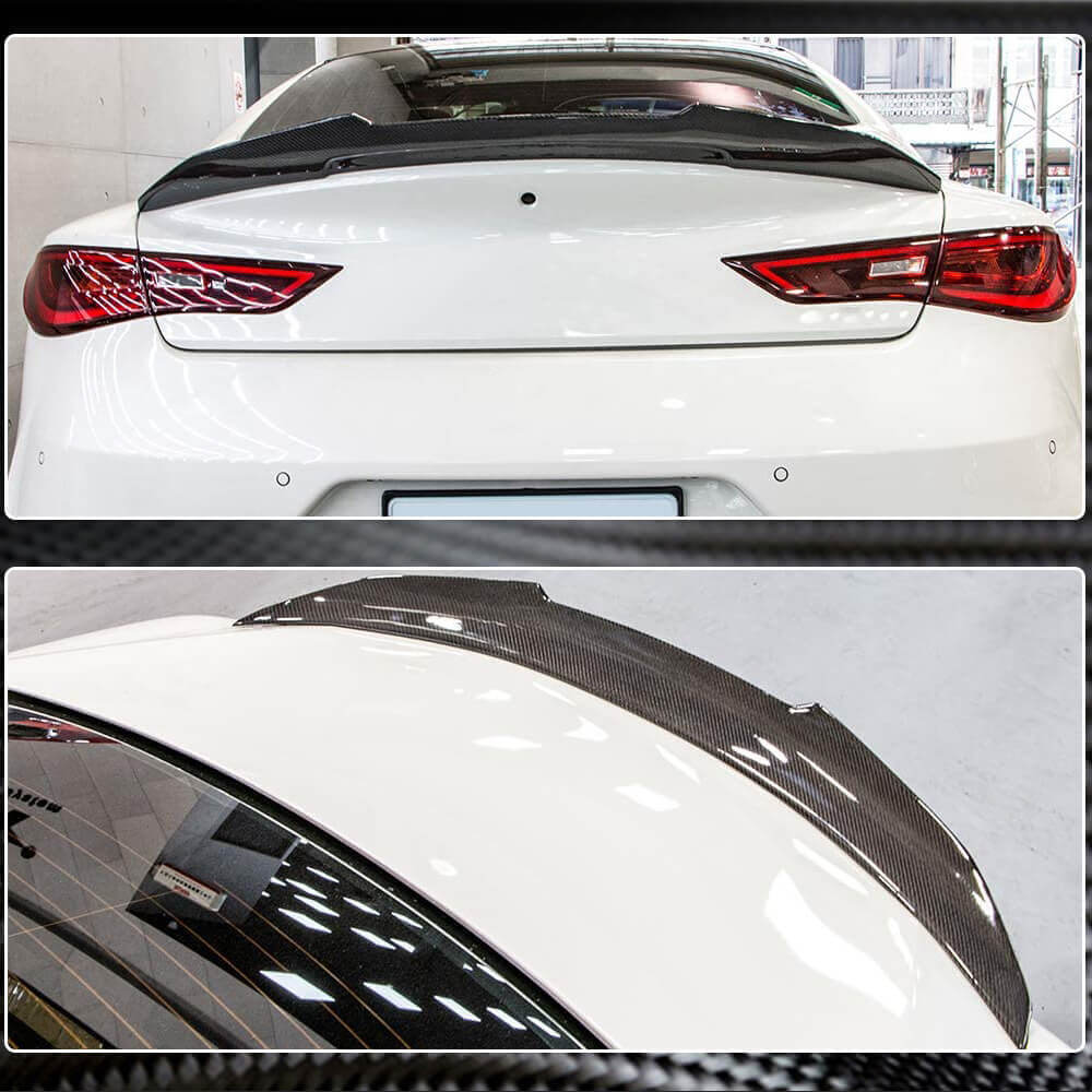 Spoiler V2 (for Q60 2016-2022, Carbon) for Infiniti Q50/Q60 2013-2024 - image 4