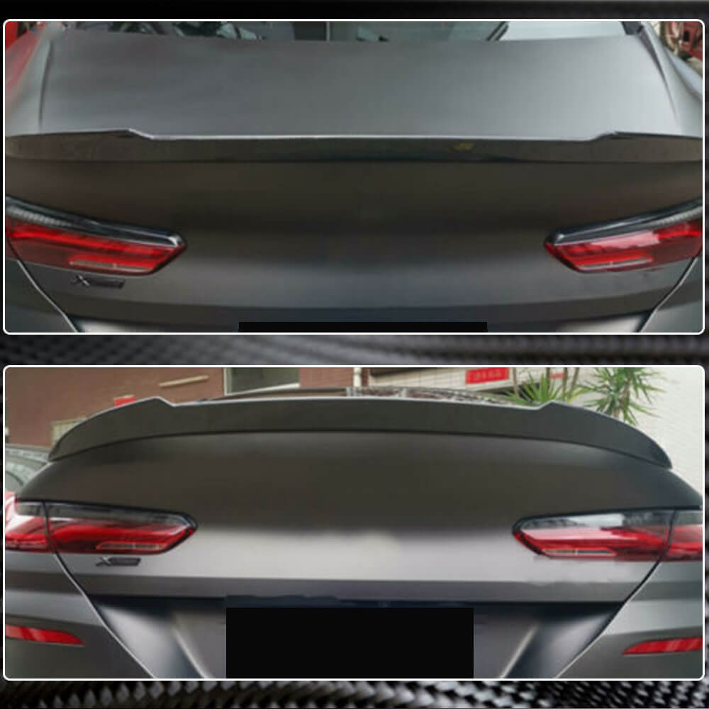 Rear Trunk Spoiler Dry Carbon Fiber V3 (for G15) for BMW 8 series G14/G15/G16 - image 4