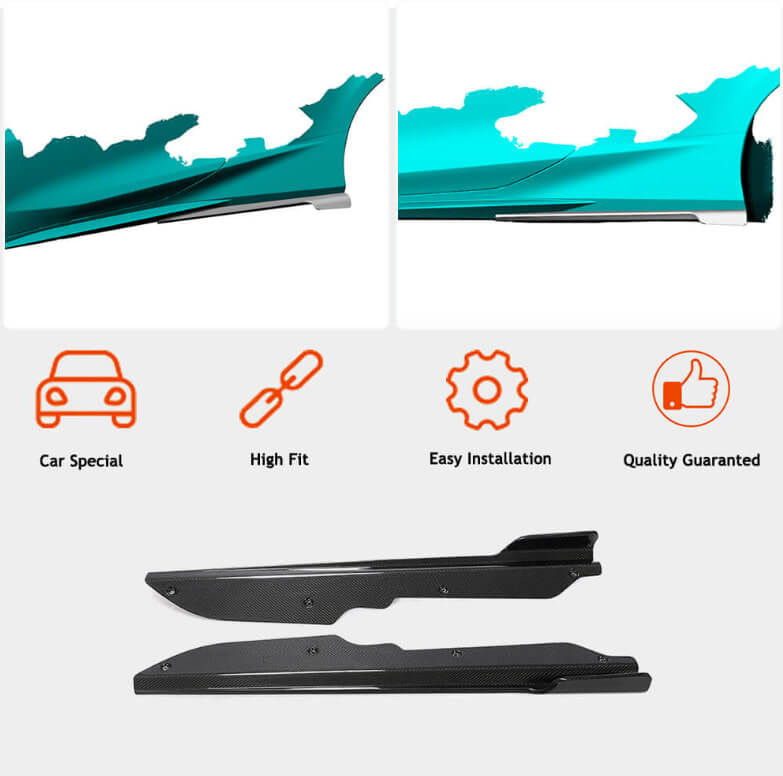 Body Kit Set (2019-2022, Carbon) for Chevrolet Corvette C8 2019- - image 4