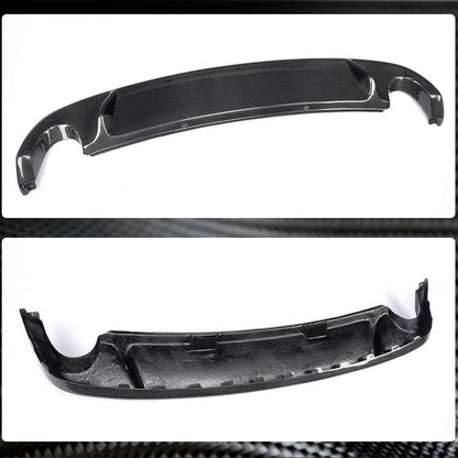 Rear Bumper Diffuser V2 for GTI HB 2010-2013, Carbon for Volkswagen Golf 6 2008-2014 - image 4