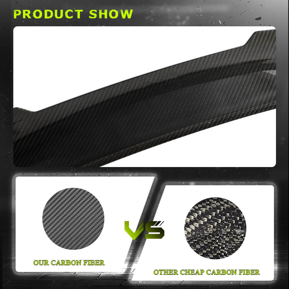 Rear Trunk Spoiler Dry Carbon Fiber V11 (for F82) for BMW 4 series F-32 2012-2020 - image 4