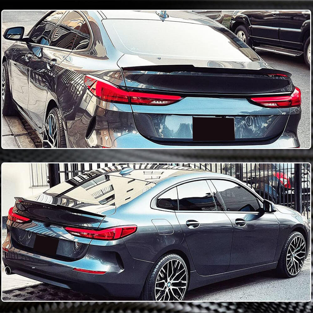 Rear Trunk Spoiler Carbon Fiber V2 for BMW 2 Series Gran Coupe F44 - image 4