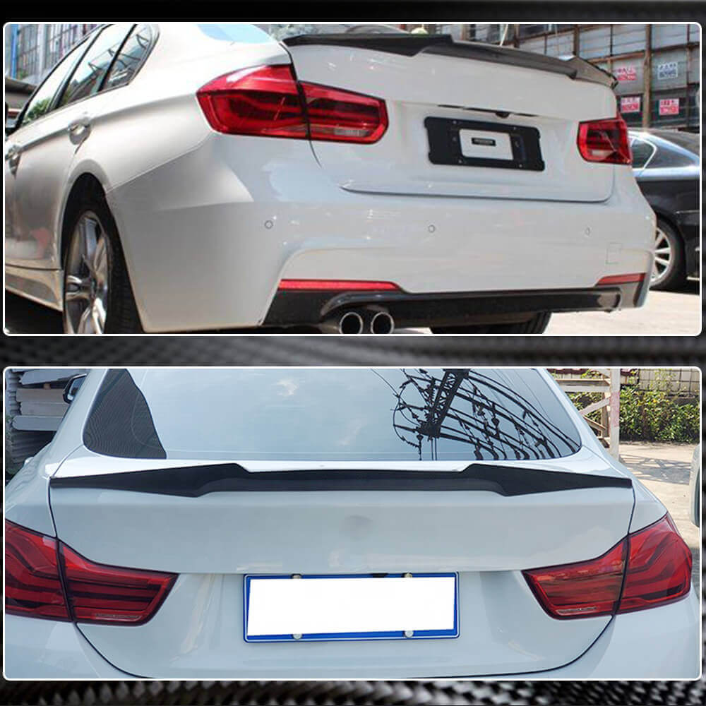 Rear Trunk Spoiler Carbon Fiber V6 (for F36) for BMW 4 series F-32 2012-2020 - image 4