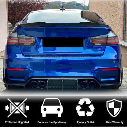 M4-Style V3 Spoiler (for F30/F80, Carbon) for BMW 3 Series F-30/31/34 2012-2019 - image 4