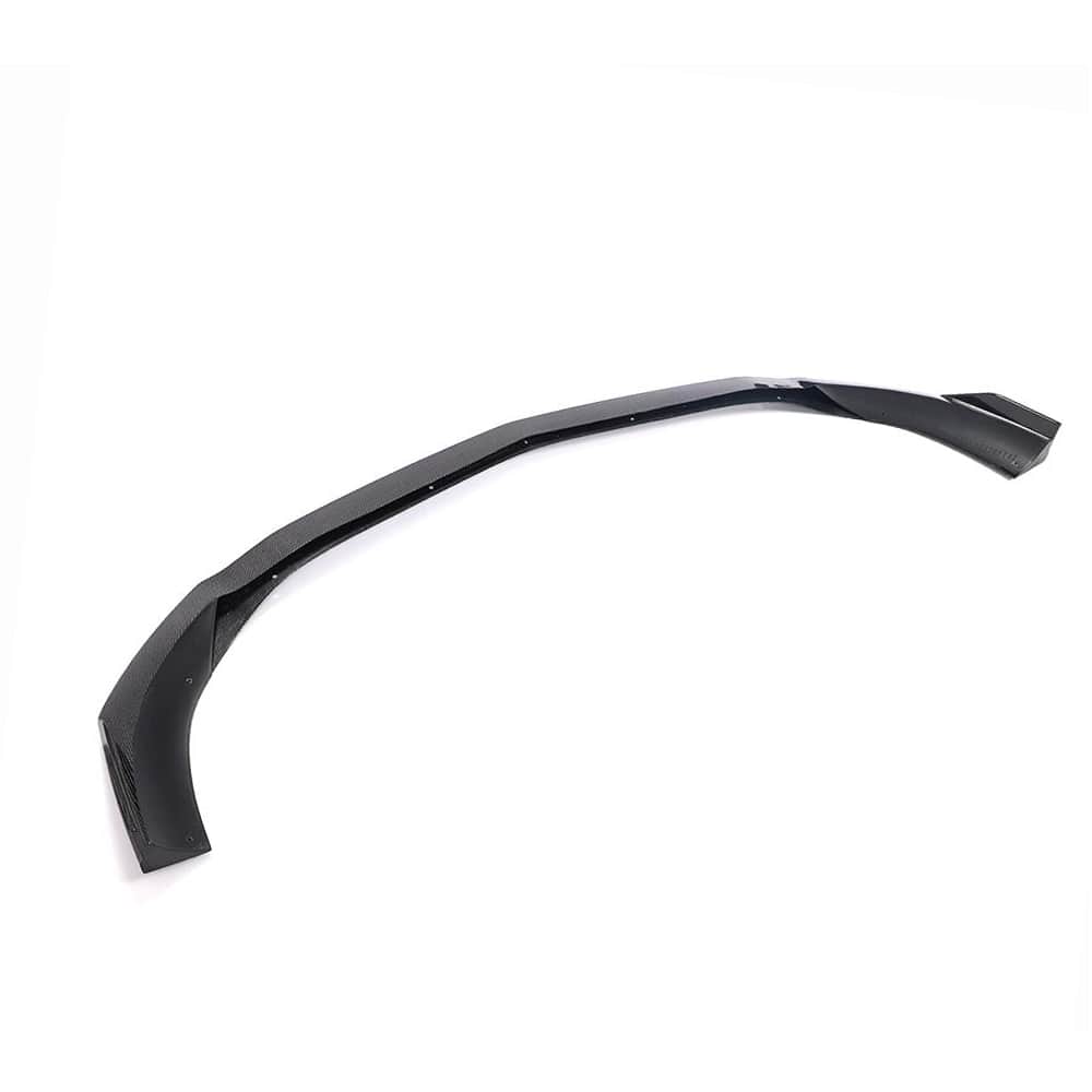 Front Bumper Lip Spoiler (for Base 2016-2020, Carbon) for Mercedes SLK R172 2011-2016 - image 4
