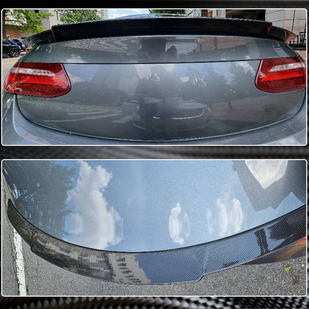 Spoiler V6 (Carbon) for Mercedes E-class coupe C238 - image 4