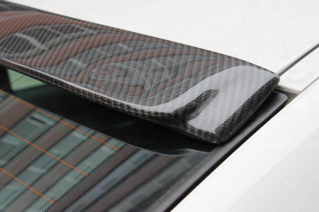 Rear Roof Spoiler Carbon Fiber V1 (E90) for BMW 3 series E-90/91/92/93 2005-2011 - image 4