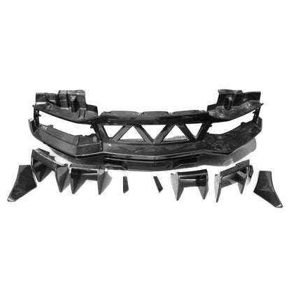 Rear Bumper Carbon Fiber for Lamborghini Aventador - image 4