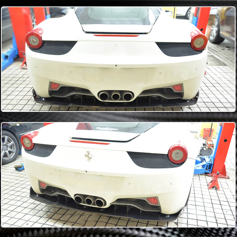 Spoiler V3 (2011-2013, Carbon) for Ferrari 458 Italia 2009-2015 - image 4