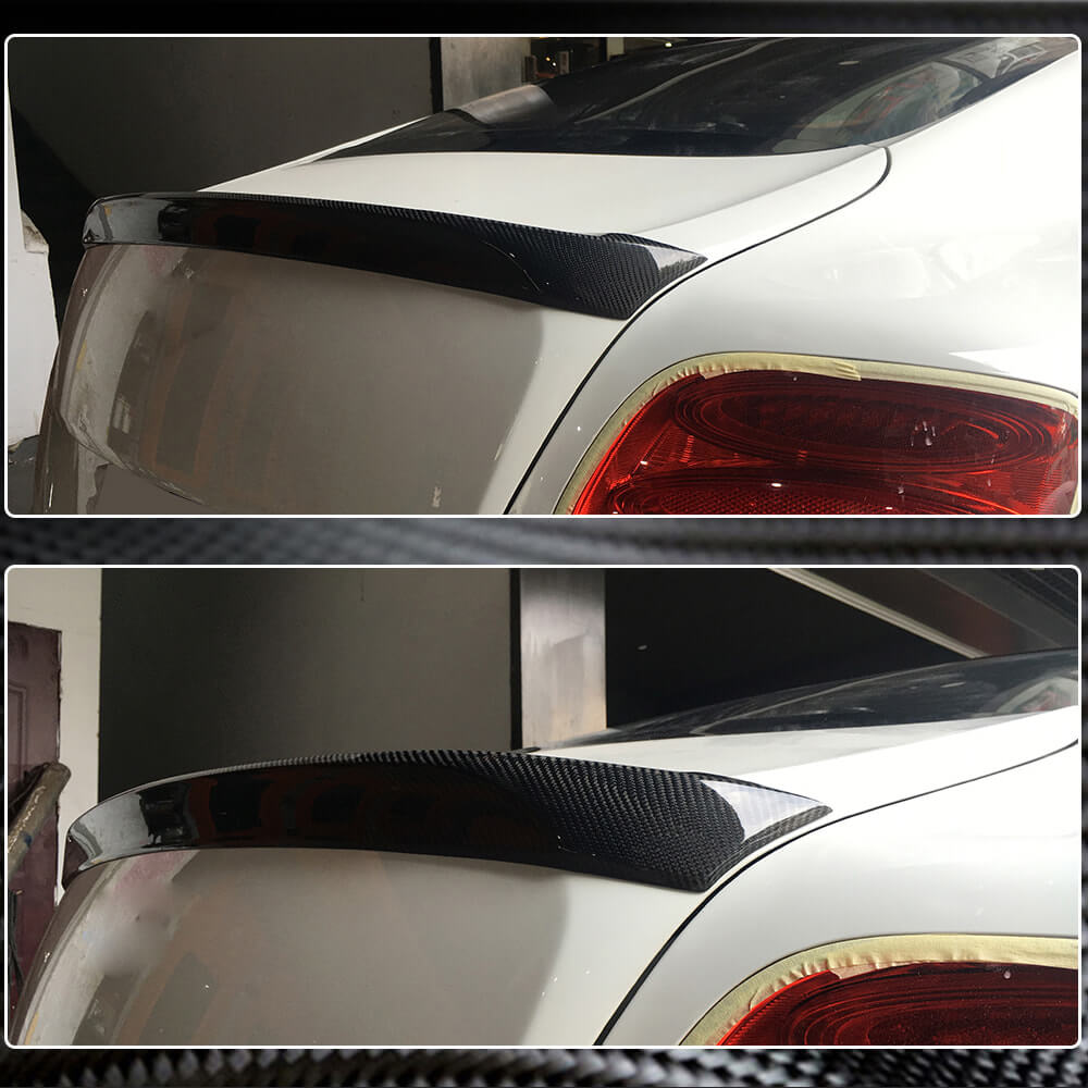 Rear Trunk Spoiler Carbon Fiber for Bentley Continental GT 2011-2018 - image 4