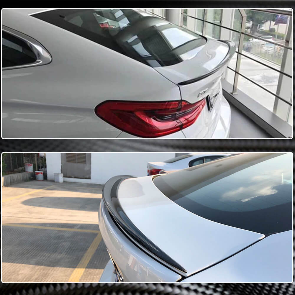 Rear Trunk Spoiler Carbon Fiber for BMW 6 series G32 2017- - image 4